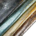 Metallic Sparkle Reptile Embossed Leather  0.8-1.1mm/2-2.75oz REPTILE MIX 1510