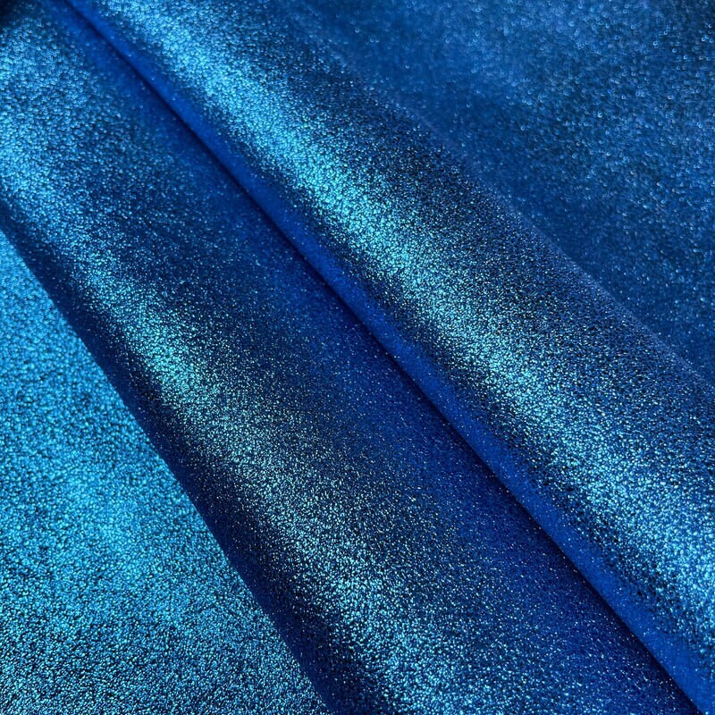 Sparkle Blue Lambskin Leather 1mm/2.5oz / BLUE SPARKLES 1131