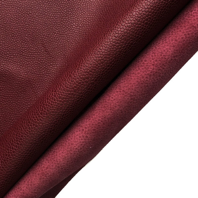 Burgundy Lambskin Leather 1.1mm/2.75oz / PEBBLED BURGUNDY 907