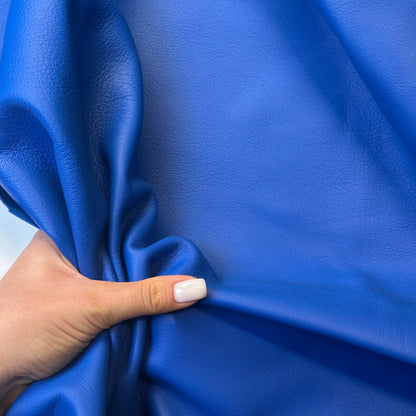 Royal Blue Lambskin Leather 0.8mm//2oz Ocean Royal 1665