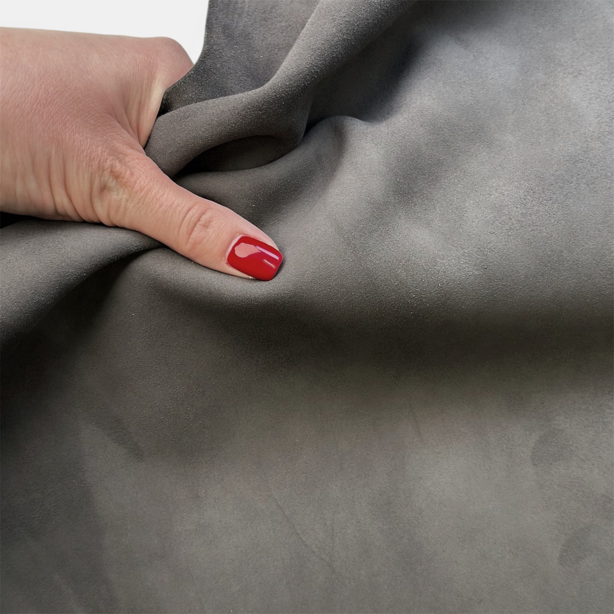 Dark Gray Suede Lambskin 1.3-1.4 mm // 3.25-3.5oz DARK GRAY 1576