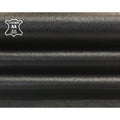 Black Stretch Leather For Legging, Pencil Skirt, Elastic Cotton Layer 269 / 0.6mm/1.5oz