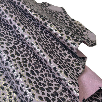 Purple Suede Lambskin Leather 1672 Suede Leo 1.1-1.2mm// 2.75-3oz