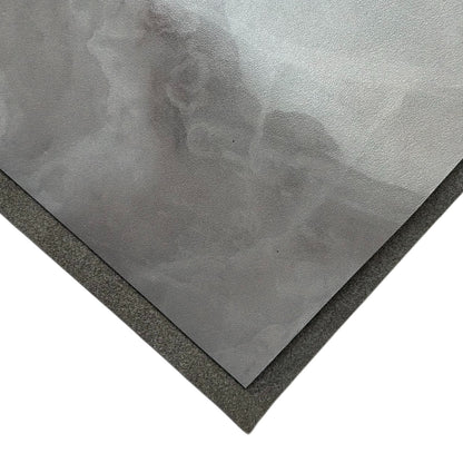 Gray Marble Print Calf Leather Sheets 1.6mm//4oz Marmor 1667