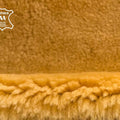 Soft Ginger Italian Lambskin Shearling Hides 1.4mm/3.5oz / Ginger Shearling 1401