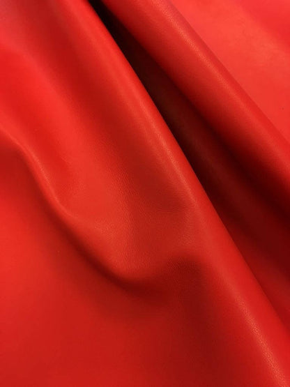 Red Lambskin Leather 0.9mm/2.25oz FIERY RED 538