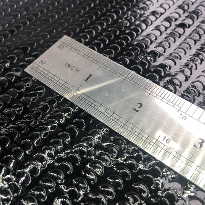 Black Scale Lambskin Print 0.7mm/1.75oz / BLACK SCALES MERMAID 527