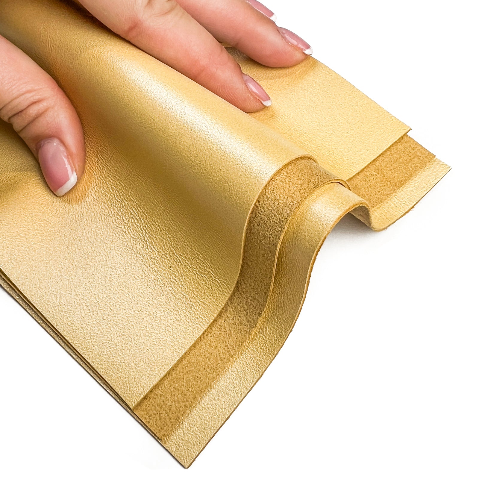 Yellow Perlamuter Lambskin Sheets PALE YELLOW PERLAMUTER 1482 / 0.7mm/1.75oz