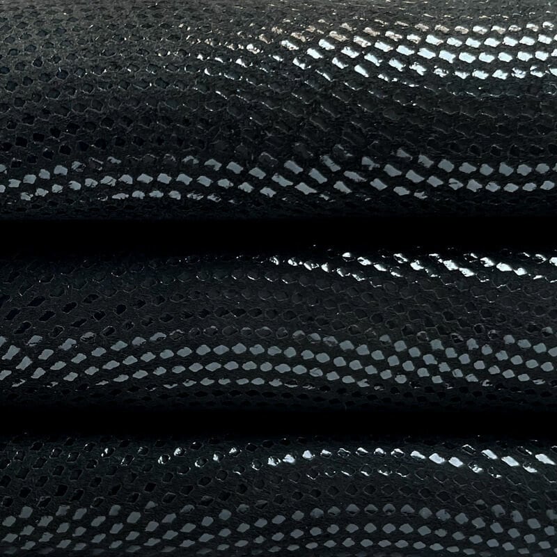 Jet Black Sparkling Lambskin 1.0mm/2.5 oz / BLACK ILLUSION 1202