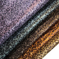 Textured Leopard Print Lambskin Leather 1.0mm/2.5oz CRUNCHY LEOPARD MIX 1337