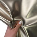 Light Gold Metallic Lambskin Leather Pieces 0.9-1mm//2.25-2.5oz Champagne 1664
