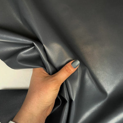 Dark Gray Thin Lambskin Leather 0.5mm/1.25oz / HIGHWAY 1110,