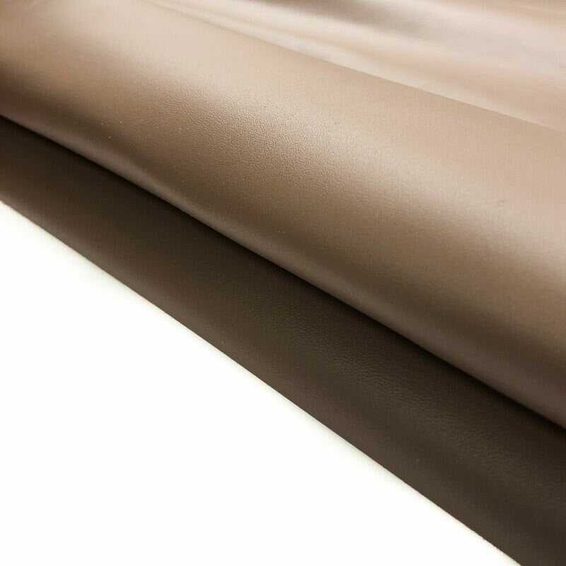 Brown Lambskin Leather 0.9mm/2.25oz / CARIBOU BROWN 923