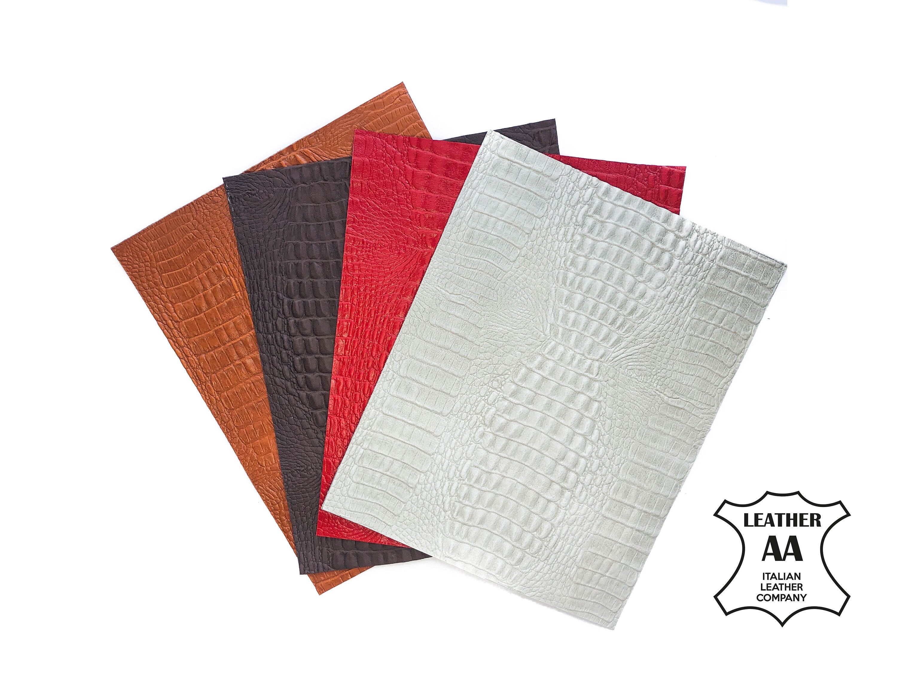 Alligator Mix Leather Sheets / 8x10in / 0.8mm/2oz