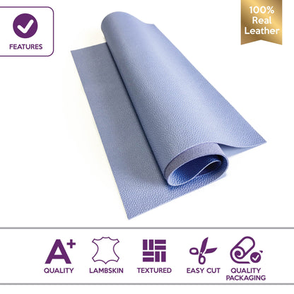 Lavender Lambskin Sheets With Print 2oz/.8mm / LAVENDER 814