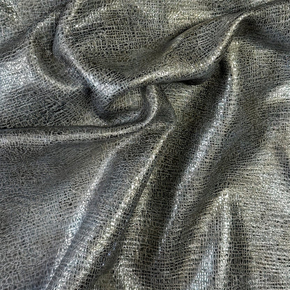 Silver Metallic Lambskin With Texture 1-1.1mm/2.5-2.75oz TEXTURED SILVER 1539