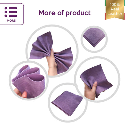 Violet Suede Lambskin Sheets  2.25oz/0.9mm DUSK VIOLET 916