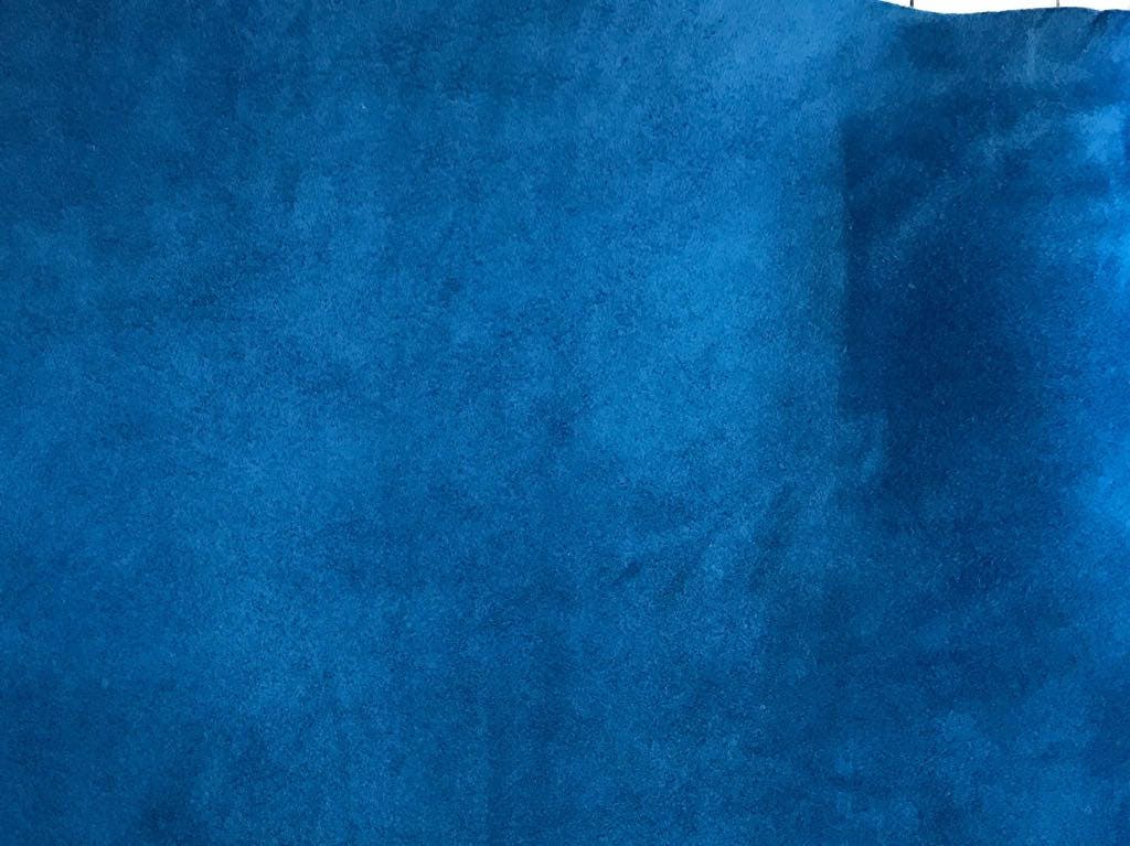 Turquoise Suede Velour Lambskin Leather 1mm/2.5oz BLUEJAY 507