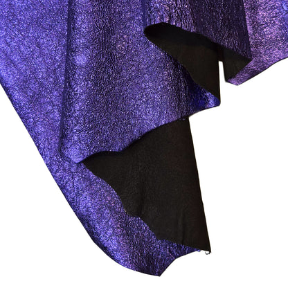Metallic Purple Lambskin Leather PURPLE SHINE 1655