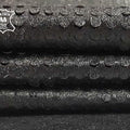 Black Lambskin Leather With Print 0.8mm/2oz BLACK MERMAID 667
