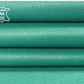 Mint Green Pebbled Lambskin 1.1mm/2.75oz / MARINE GREEN 829