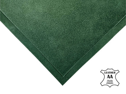 Dark Green Suede Lambskin Sheets 0.8mm/2oz / MYRTLE 1169