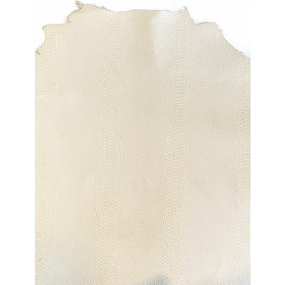 Cream White Lambskin With Print CREAM SNAKE 1185 / 0.9mm/2.25oz