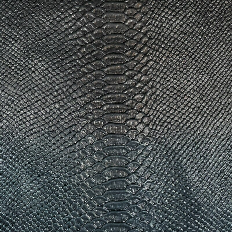Dark Blue Lambskin Leather 0.5mm/1.25oz / EBONY SNAKE 1186
