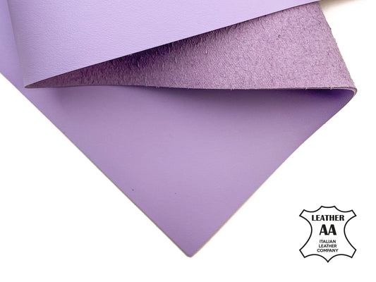 Matte Purple Lavender Calfskin Sheets 1.2mm/3oz / LAVENDER CALF 1393