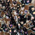 Brown Floral Print Pieces 0.7-0.8mm/1.75-2oz BROWN FLORAL 1564