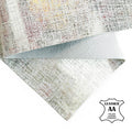 Off White  Silver Metallic Lambskin Sheets CHRISTMAS LIGHTS 1479 / 0.5mm/2.25oz